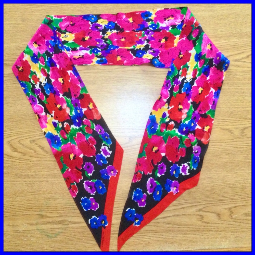 Vtg Skinny Scarf_031